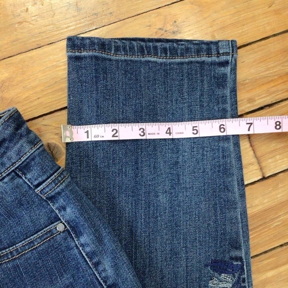 Ap.ny jeans floral embroidered denim size 6 - Picture 12 of 14